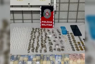 Operação da PM termina com apreensão de drogas e menor preso em Alagoa Grande/PB