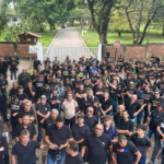 Policiais realizam protesto em João Pessoa por valorização salarial