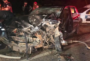 Acidente com três mortes no Sertão foi provocado por carro na contramão, diz perícia