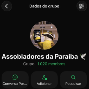 Grupos de assobio no WhatsApp viralizam e reúnem milhares de usuários na Paraíba
