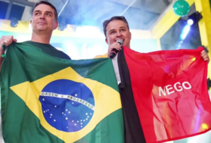 Efraim Filho anuncia visita de Flávio Bolsonaro à Paraíba durante São João de Campina Grande