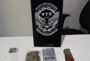Homem é preso por tráfico de drogas durante ação da Polícia Civil em Queimadas