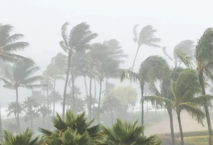 Inmet emite alerta de chuvas intensas e ventos de até 60 km/h para o litoral da Paraíba