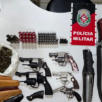 Suspeito de comércio ilegal de armas é preso em flagrante em São Bento