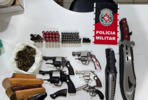 Suspeito de comércio ilegal de armas é preso em flagrante em São Bento