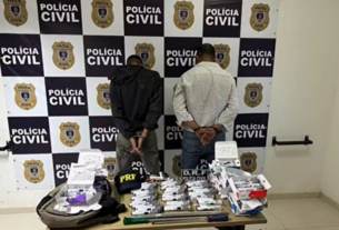 Dupla é presa suspeita de furtar canetas emagrecedoras em farmácias de João Pessoa