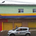 Marquise desaba em padaria no bairro Santa Rosa, em Campina Grande