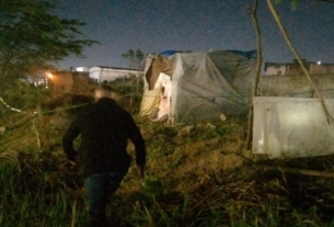 Nove barracas são demolidas durante operação contra ocupação irregular em Campina Grande