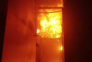 Centro Comercial de Passagem, em João Pessoa, fica fechado por tempo indeterminado após incêndio