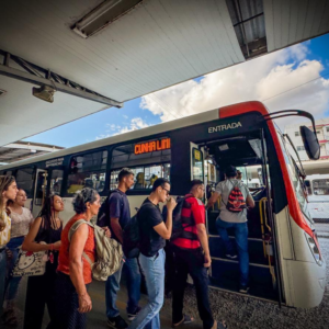 Linha 040 começa período de testes no transporte público de Campina Grande