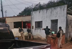 Operação apreende armas, drogas e veículos roubados em três cidades da Paraíba