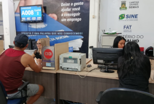 Sine Municipal de Campina Grande oferece 909 vagas de emprego nesta semana