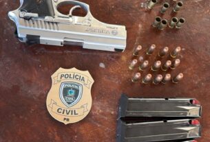Polícia prende homem suspeito de descumprir medida protetiva e agredir companheira na PB
